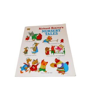 1975 Richard Scarry's Nursery Tales softcover Golden Books